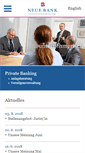 Mobile Screenshot of neuebankag.li
